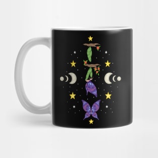 Metamorphosis | Caterpillar, Chrysalis and Butterfly Mug